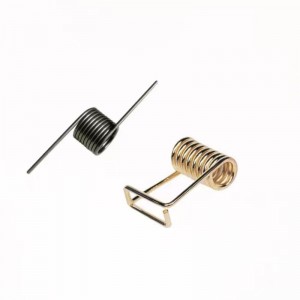 Rozsdamentes acél hajú ruhacsipesz kis spirális torziós rugó